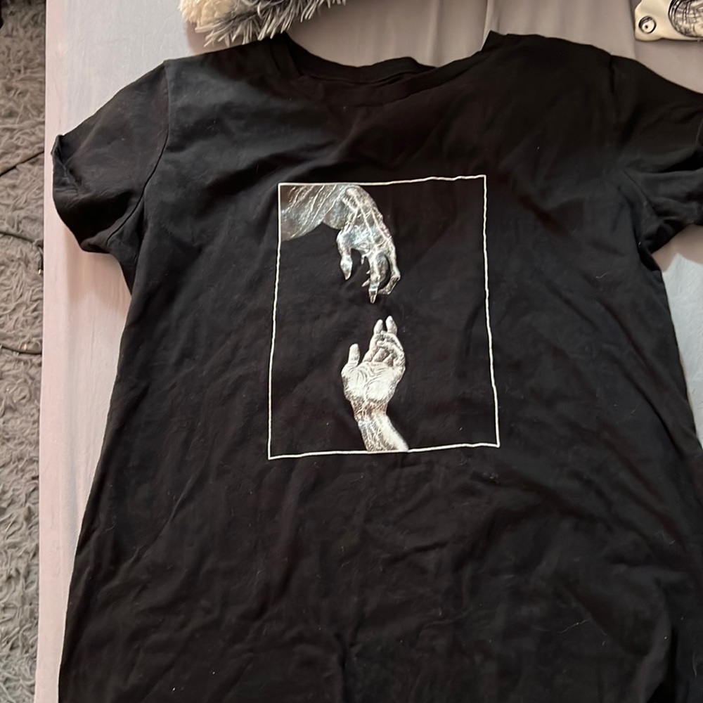 Black Graphic Tee